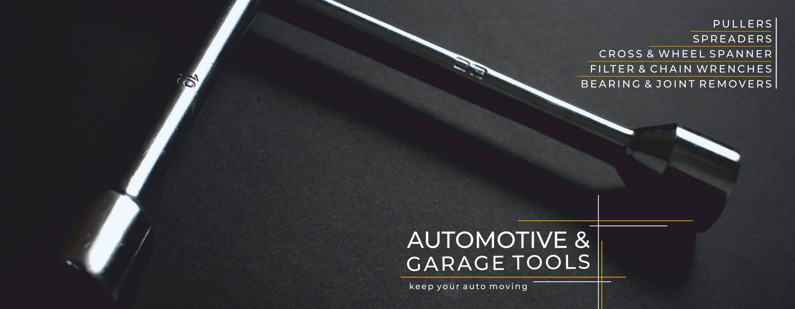 Automotive & Garage Tools Banner Image - JCBL