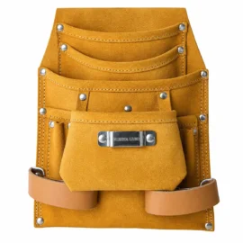 Multipurpose Leather Nail & Tool Bag