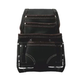 10 Pocket Oiled Tanned Leather Nail Tool Bag (JCBL-9017)