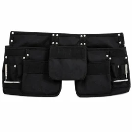 11 Pocket Nylon Carpenter Tool Apron – Professional Model