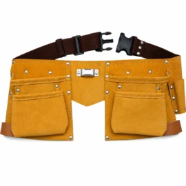 11 Pocket Split Leather Carpenter Apron – Standard Model