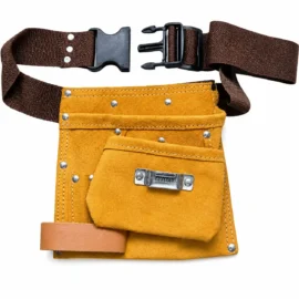 5 Pocket Split Leather Carpenter Apron – Standard Model