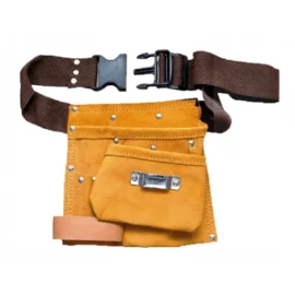 5 Pocket Split Leather Carpenter Apron – Standard Model (JCBL-9004)