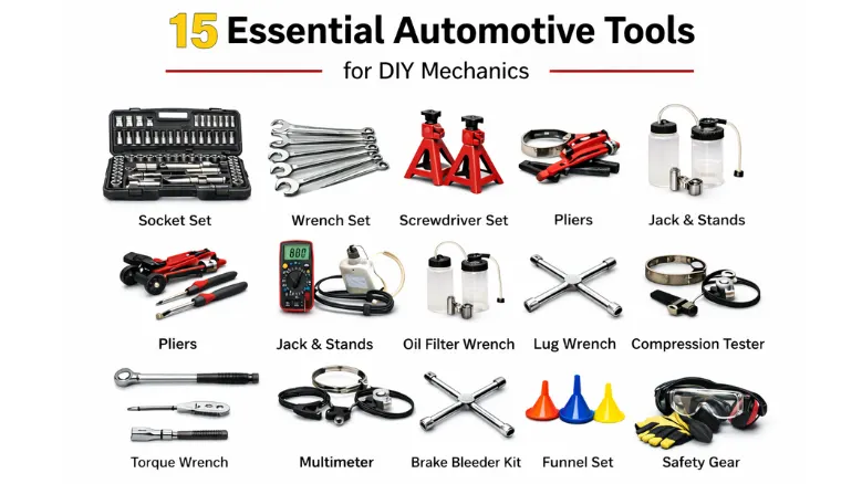 Essential Automotive Tools for DIY Mechanics