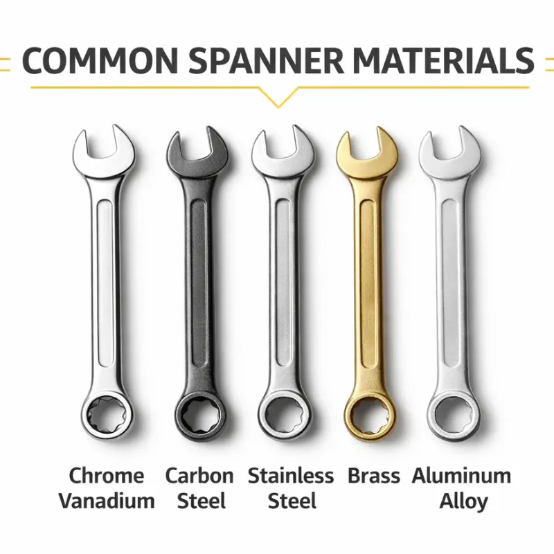 Common Spanner Materials