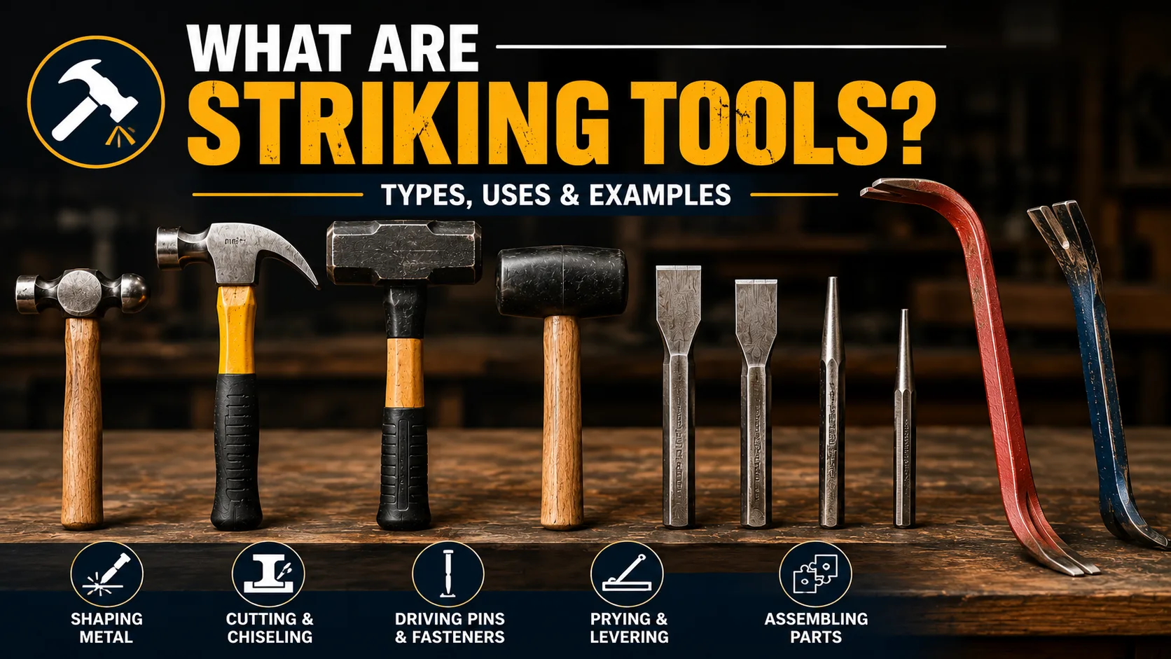 Striking Tools Guide Definition Types Uses Examples