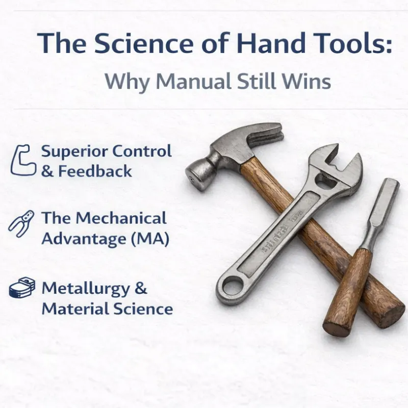 The Science of Hand Tools Why Manual Still Wins