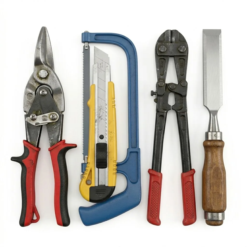 Cutting Tools in Workshop