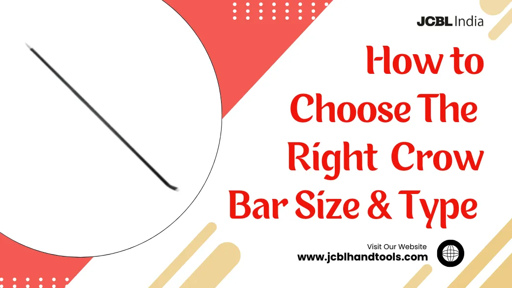 Choose the Right Crow Bar Size & Type Guide