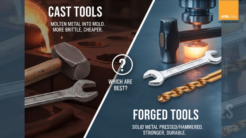 Difference Between Cast and Forged Tools