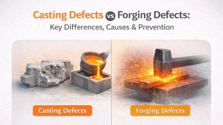 Casting vs Forging Defects