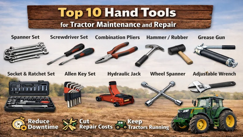 Hand Tools for Tractor Maintenance & Repair