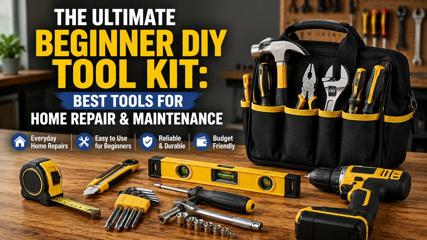 Beginner DIY Toolkit - Essential Tools