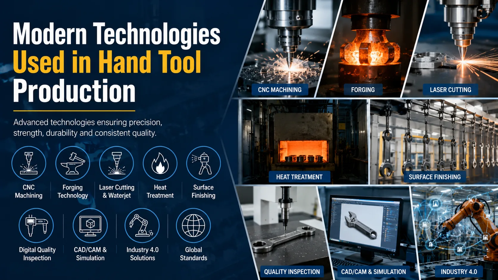 modern technologies in hand tool production