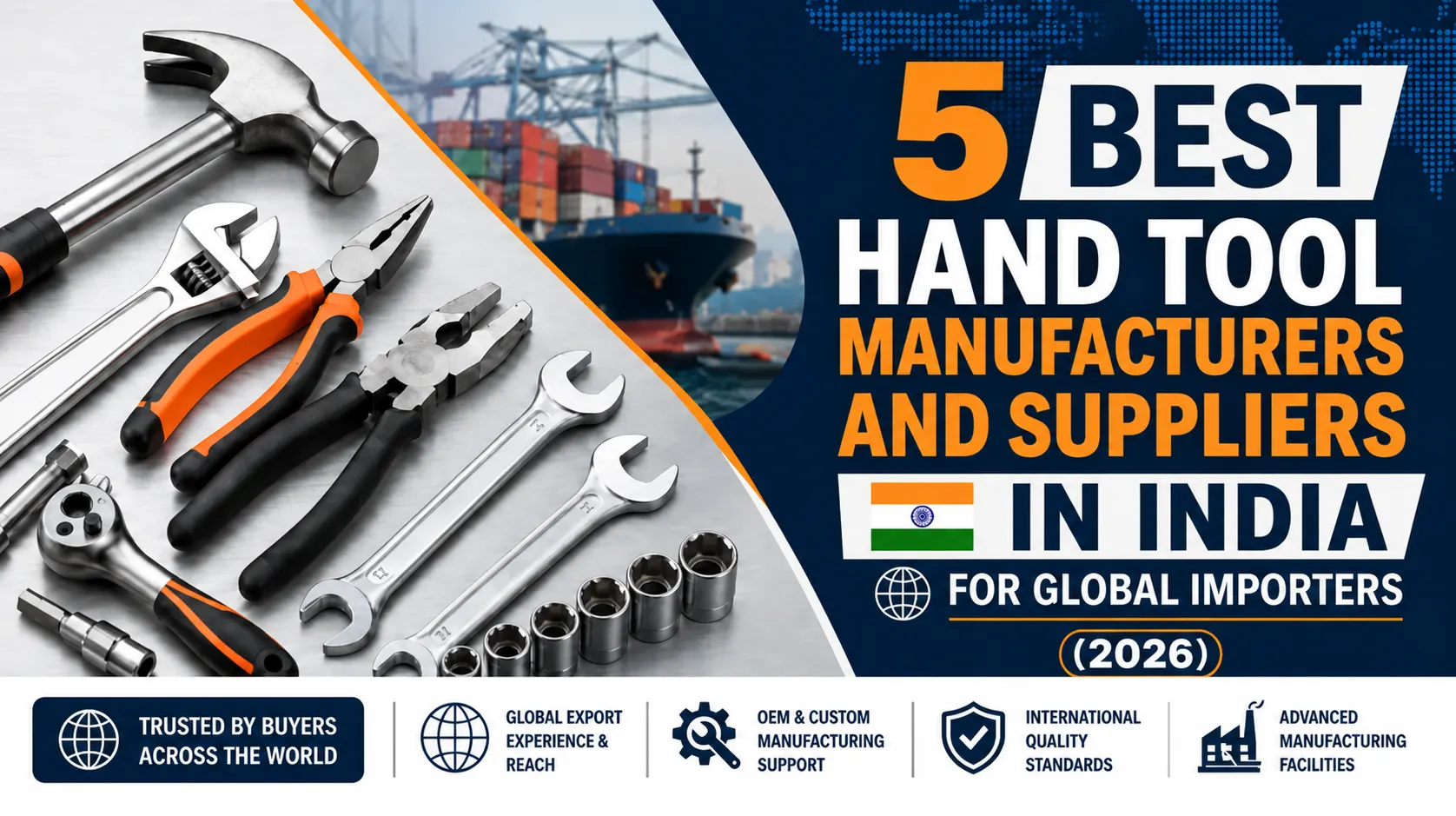 Top hand tool manufacturers and suppliers in India