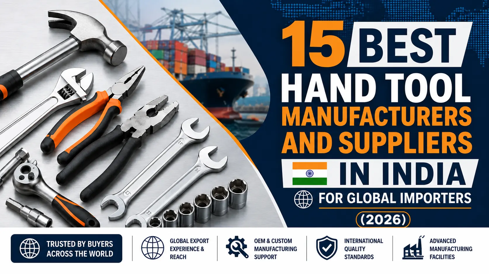 Top hand tool manufacturers and suppliers in India